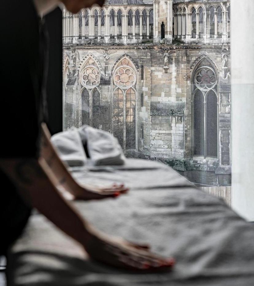 Les Suites 7 Anges - Parking, Vue Cathedrale & Centre Historique Reims Zewnętrze zdjęcie