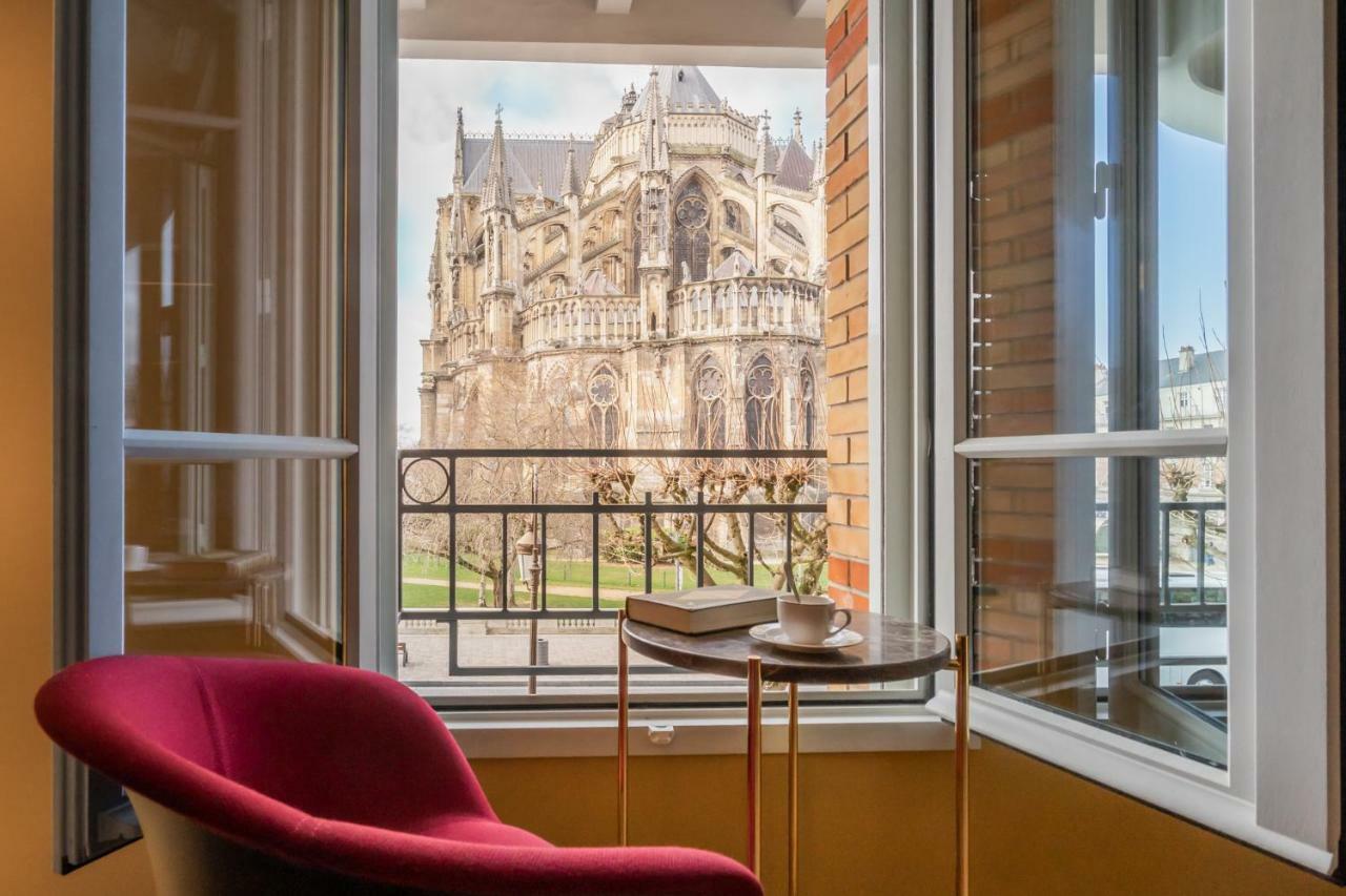 Les Suites 7 Anges - Parking, Vue Cathedrale & Centre Historique Reims Zewnętrze zdjęcie